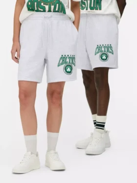 Pantalones Cortos con cordón de los Boston Celtics de la NBA