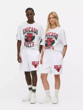 Pantalones Cortos con cordón de los Chicago Bulls de la NBA