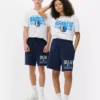 Pantalones Cortos con cordón de los Dallas Mavericks de la NBA