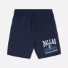 Pantalones Cortos con cordón de los Dallas Mavericks de la NBA