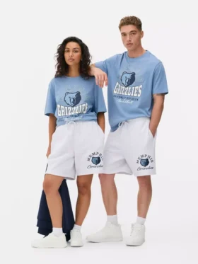 Pantalones Cortos con cordón de los Memphis Grizzlies de la NBA