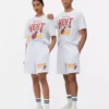 Pantalones Cortos con cordón de los Miami Heat de la NBA
