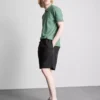 Pantalones Cortos con cordón y textura