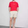 Pantalones Cortos con cordón y textura