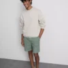 Pantalones Cortos con cordón y textura