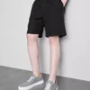 Pantalones Cortos con cordón y textura