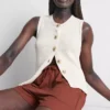 Pantalones Cortos con cordón y textura