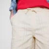 Pantalones Cortos con cordón y textura