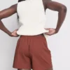 Pantalones Cortos con cordón y textura