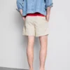 Pantalones Cortos con cordón y textura
