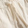 Pantalones Cortos con cordón y textura