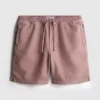 Pantalones Cortos con cordón y textura