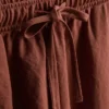 Pantalones Cortos con cordón y textura