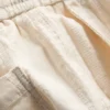 Pantalones Cortos con cordón y textura