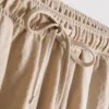 Pantalones Cortos con cordón y textura