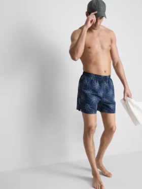 Pantalones Cortos con estampado de sol bordado