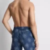 Pantalones Cortos con estampado de sol bordado