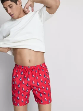 Pantalones Cortos con estampado de velero