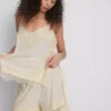Pantalones Cortos con ribete de encaje de Paula Echevarría