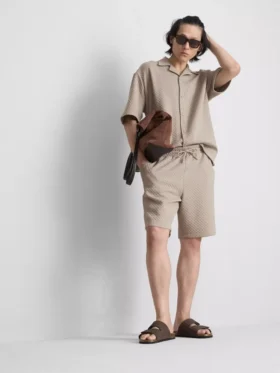 Pantalones Cortos con textura «The Edit»