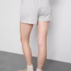 Pantalones Cortos de Algodón con Bajo Abierto