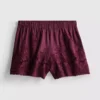 Pantalones Cortos de algodón de cintura alta con bordados