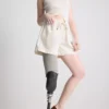 Pantalones cortos de chándal de denim de algodón