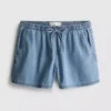 Pantalones cortos de chándal de denim de algodón