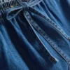 Pantalones cortos de chándal de denim de algodón