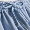 Pantalones cortos de chándal de denim de algodón