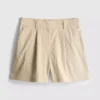 Pantalones Cortos de crucero de cintura alta con textura