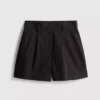 Pantalones Cortos de crucero de cintura alta con textura