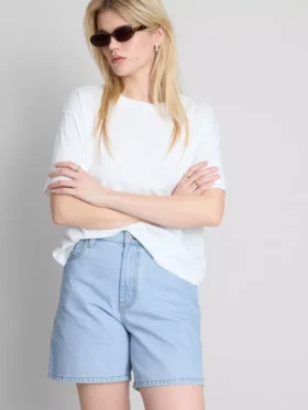 Pantalones Cortos de denim de algodón