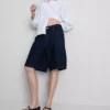 Pantalones cortos de denim de algodón