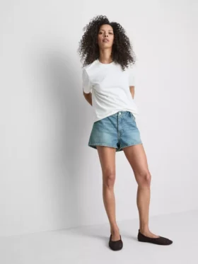Pantalones Cortos de denim de algodón