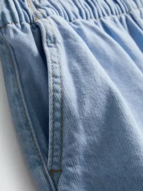 Pantalones Cortos de denim de algodón