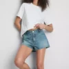 Pantalones Cortos de denim de algodón