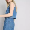 Pantalones Cortos de denim de algodón