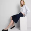 Pantalones cortos de denim de algodón