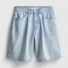 Pantalones Cortos de denim de algodón