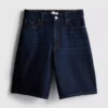Pantalones cortos de denim de algodón
