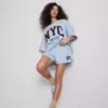 Pantalones Cortos de estilo relajado «NYC» con alto contenido en algodón