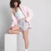 Pantalones Cortos de jersey con detalles de botones, con alto contenido en algodón