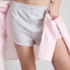 Pantalones Cortos de jersey con detalles de botones, con alto contenido en algodón