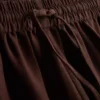 Pantalones cortos de mezcla de algodón con cintura elástica