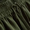 Pantalones cortos de mezcla de algodón con cintura elástica