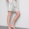 Pantalones cortos de pijama a rayas