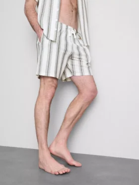 Pantalones cortos de pijama a rayas