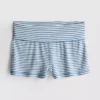 Pantalones cortos de pijama a rayas acanaladas «Love to Lounge»