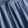 Pantalones cortos de pijama con cordón y textura